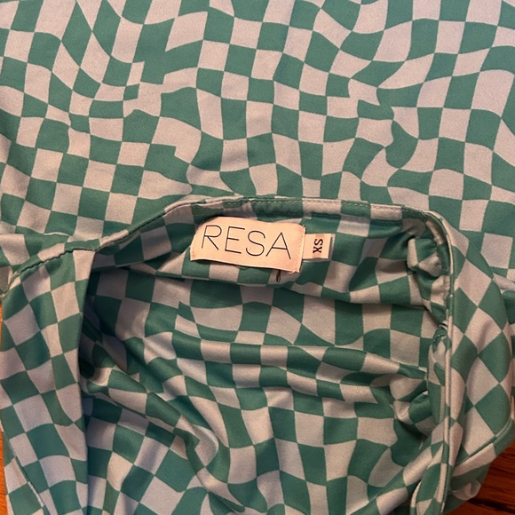 RESA Andie Dress in Blue Geo; size XS; EUC!! - Picture 4 of 4